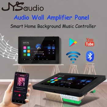 Perete inteligent Amplificator Bluetooth WiFi 7 inch Amp 8*25W Android cadru Metalic Panou de Muzică Home Theater Sistem de Sunet pentru Rezidential
